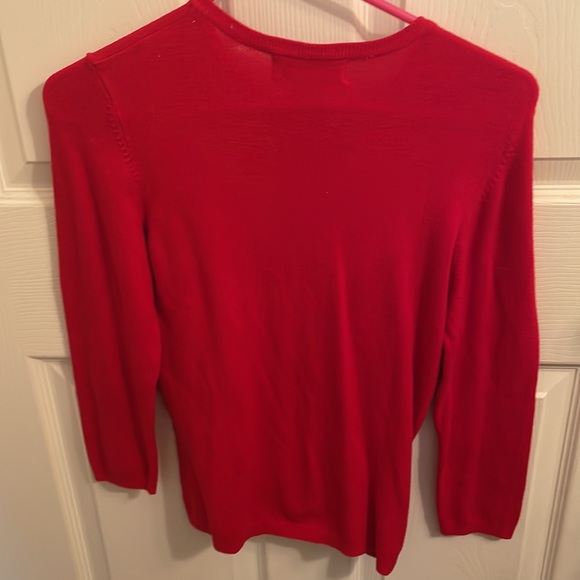 B B’s closet sweater Cardigan women’s size S small Vintage red - Picture 11 of 15